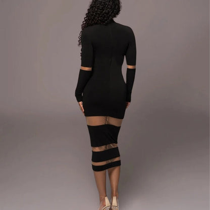 Itemania Versatile White Bodycon Dress for Women