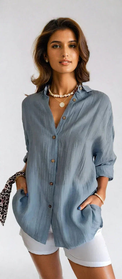 Itemania Timeless Chic Women's Elegant Blouse