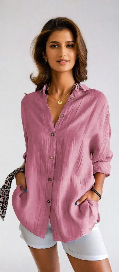 Itemania Timeless Chic Women's Elegant Blouse